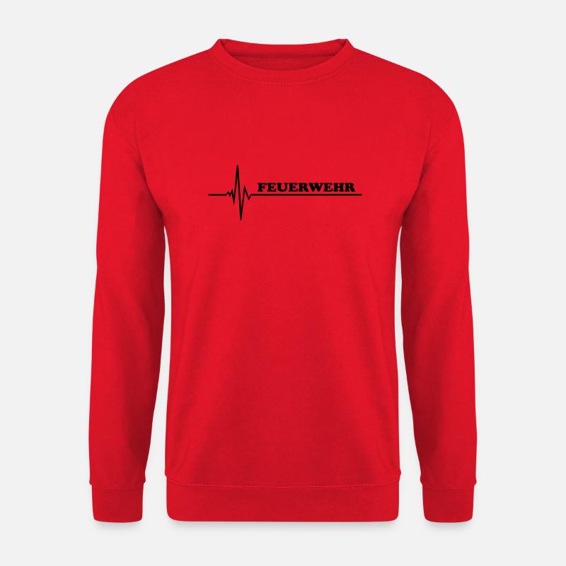 Fire - Unisex Sweatshirt - red