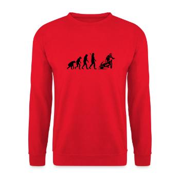Speedway - Unisex Pullover - Rot - Vorne - Alina (178cm) & Michal (187cm)