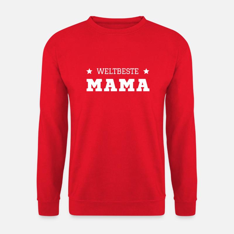 Weltbeste Mama - Unisex Pullover - Rot