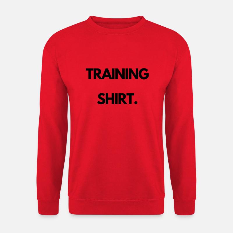 TRAINING SHIRT - Unisex Sweatshirt - red