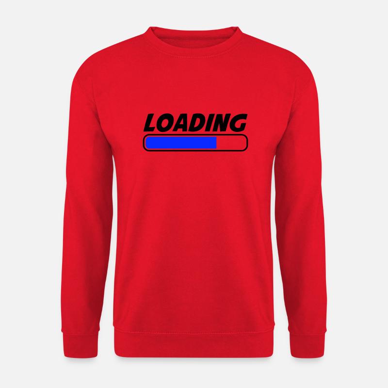 Loading - Unisex Sweatshirt - red