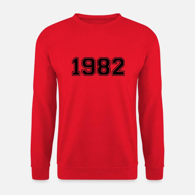 1982 - Unisex Sweatshirt - red