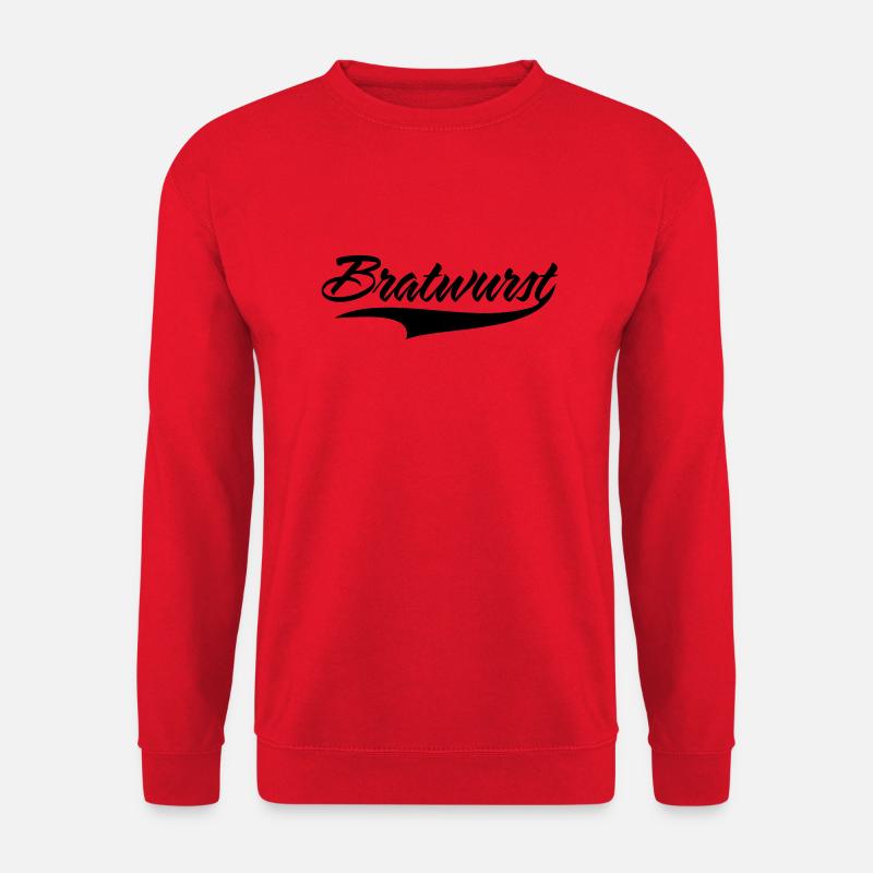 bratwurst - Unisex Pullover - Rot