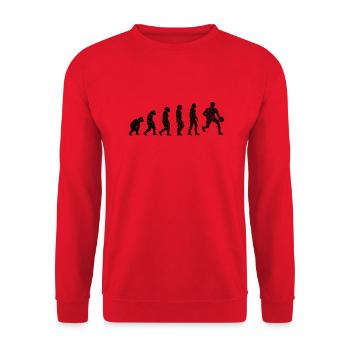 Club de basket-ball Amateurs de basket-ball Joueurs de basket-ball - Sweat-shirt Unisexe - rouge - Devant - Alina (178cm) & Michal (187cm)
