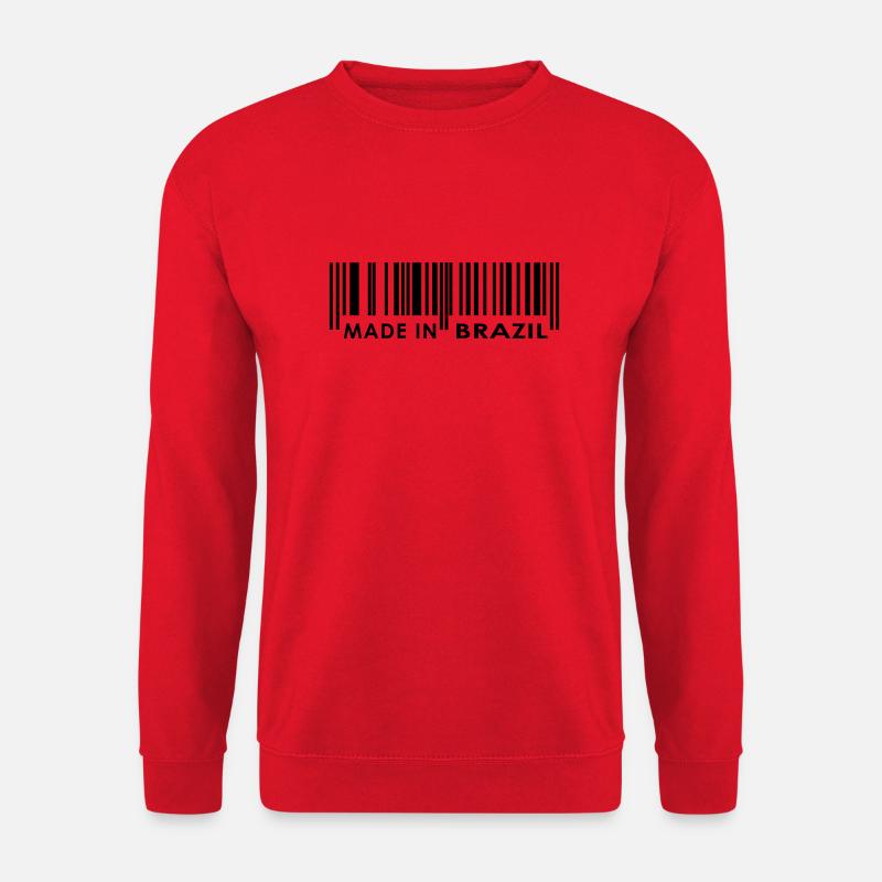 Made in Brazil - Unisex Sweatshirt - red