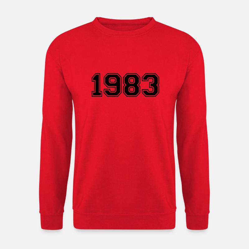 1983 - Unisex Sweatshirt - red