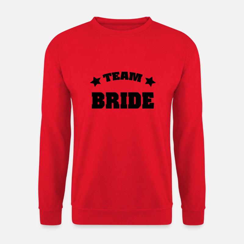 Team Bride - Unisex Sweatshirt - red