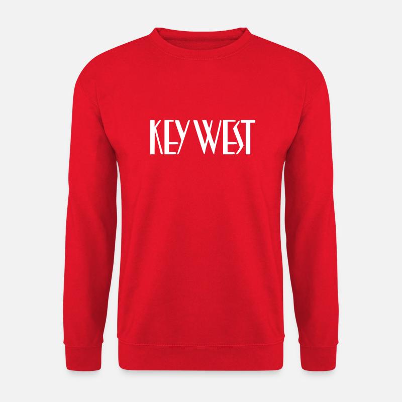 Key West Floride - Sweat-shirt Unisexe - rouge
