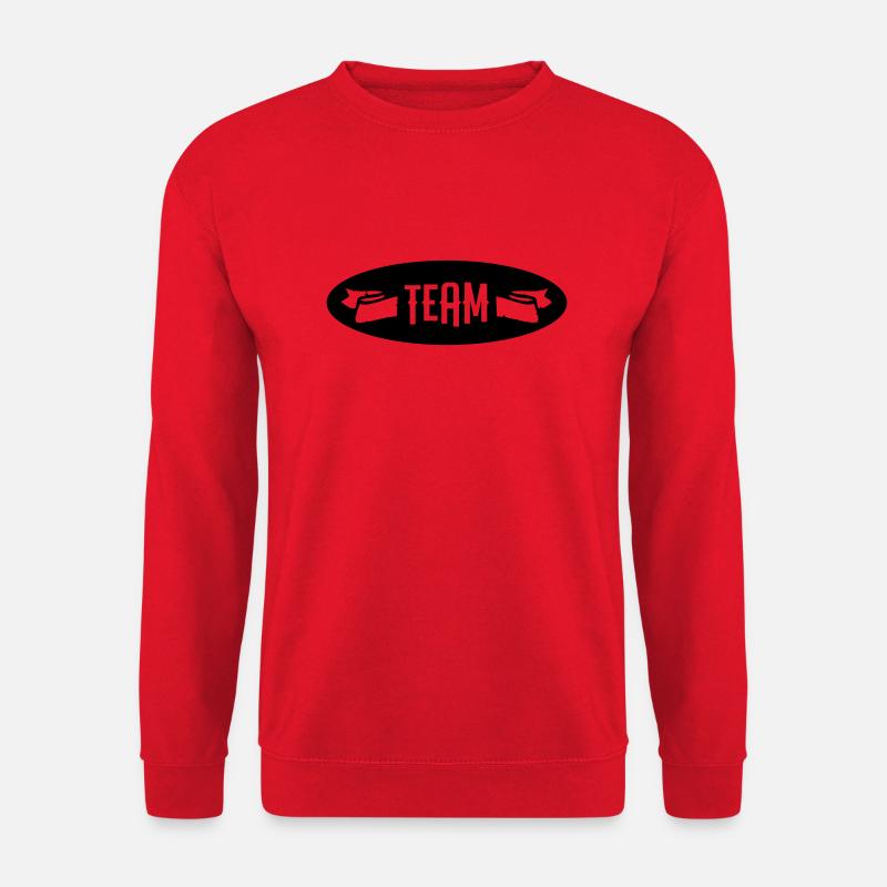 team - Unisex Pullover - Rot