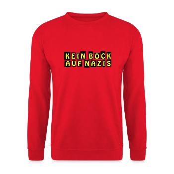 boardgame chess backgammon game night - Unisex Pullover - Rot - Vorne - Alina (178cm) & Michal (187cm)