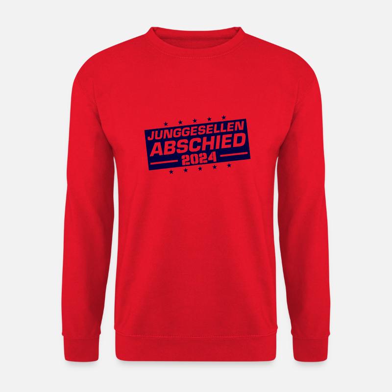 junggesellen abschied 2024 - Unisex Pullover - Rot