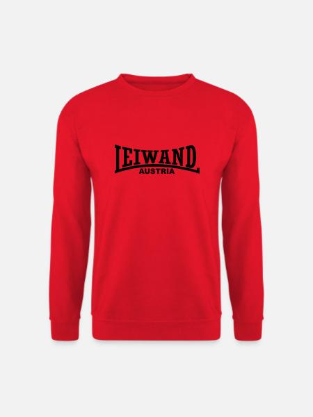 LEIWAND austria - Unisex Pullover - Rot