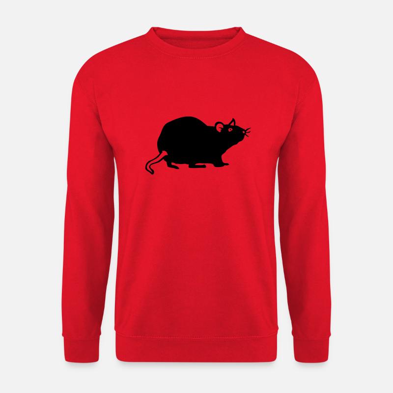 rat rat rata ratto 811 - Unisex Pullover - Rot