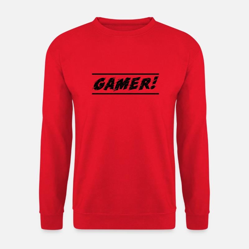 Game Gaming PC - Unisex Sweatshirt - red