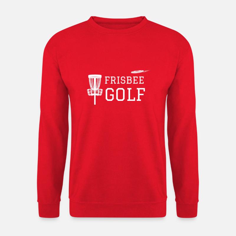 Frisbee Golf Pro - Unisex Sweatshirt - red