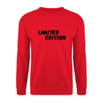 Limited Edition - Sweat-shirt Unisexe - rouge - Devant - Alina (178cm) & Michal (187cm)