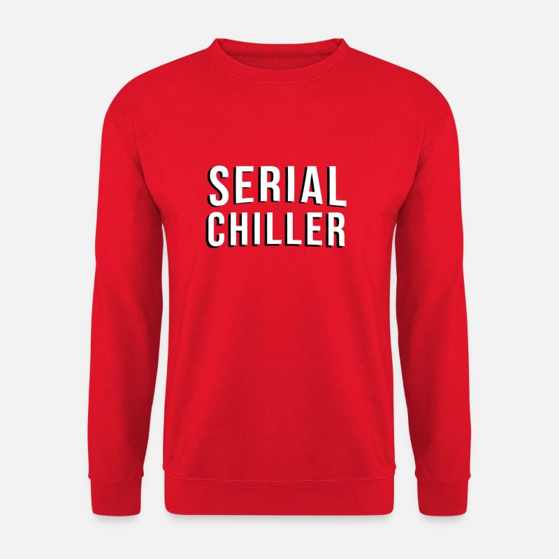 Serien-Chiller-Film - Unisex Pullover - Rot