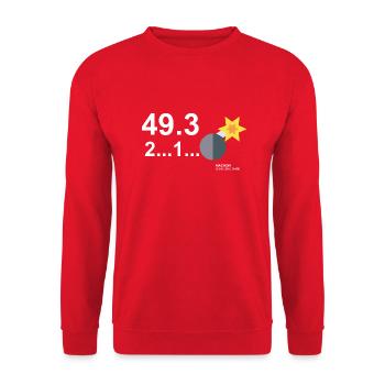 Non au 49.3 ! - Sweat-shirt Unisexe - rouge - Devant - Alina (178cm) & Michal (187cm)