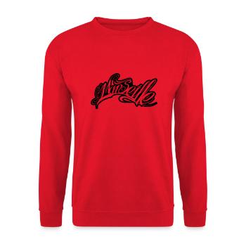 Marseilles - Unisex Sweatshirt - red - Front - Alina (178cm) & Michal (187cm)