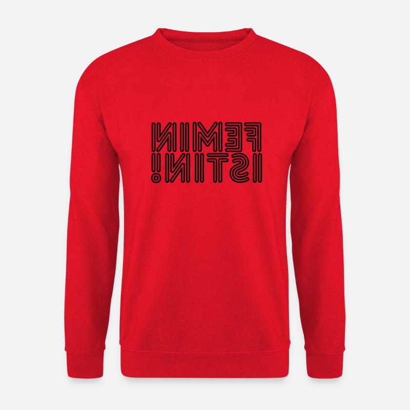 FEMINISTIN - Unisex Pullover - Rot