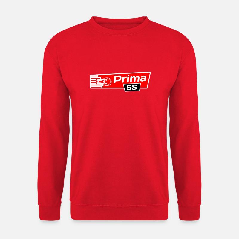 Hercules Prima 5S Kolben Zylinder - Unisex Pullover - Rot