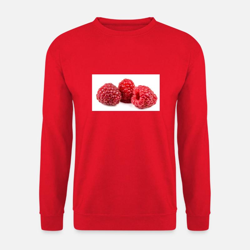 Himbeere. raspberry - Unisex Pullover - Rot