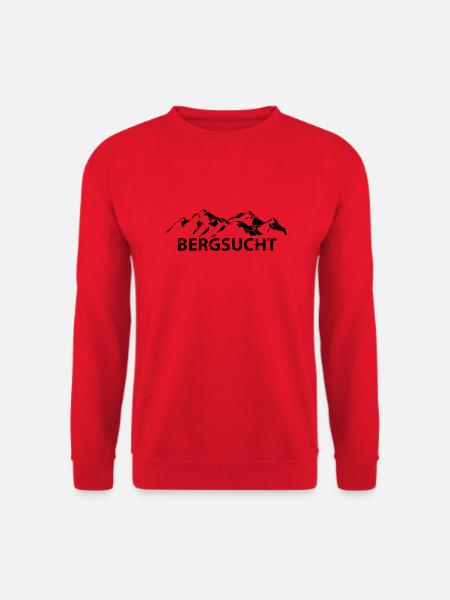 Bergsucht - (9) - Unisex Pullover - Rot