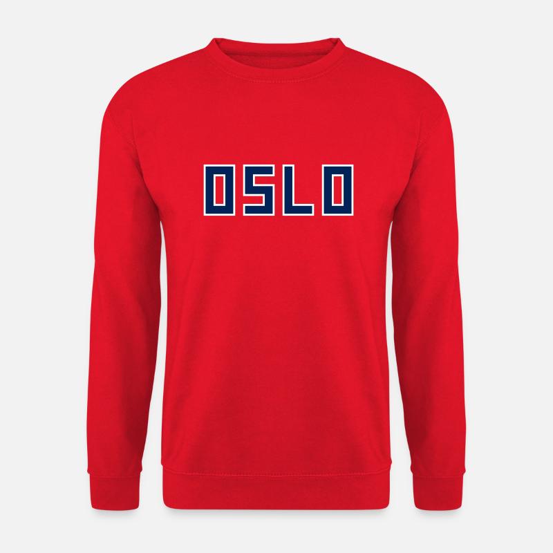Oslo - Unisex Pullover - Rot