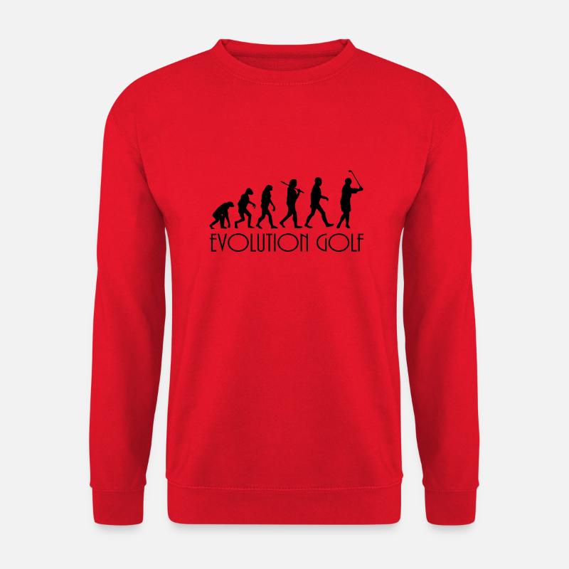evolution Golf - Unisex Pullover - Rot