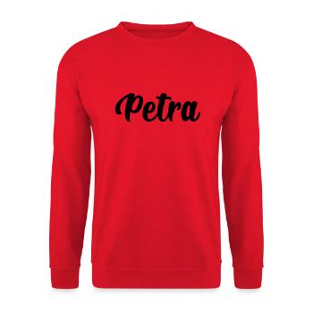 Petra - Unisex Pullover - Rot - Vorne - Alina (178cm) & Michal (187cm)