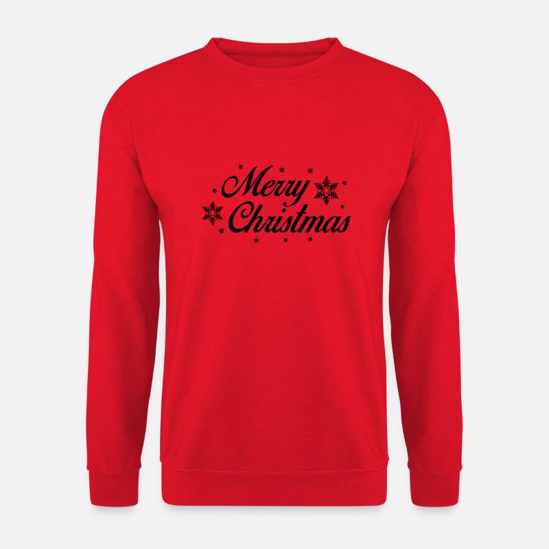 merry christmas - Unisex Pullover - Rot