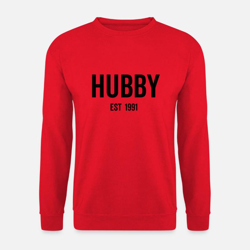 Ehemann Est 1991 - Unisex Pullover - Rot