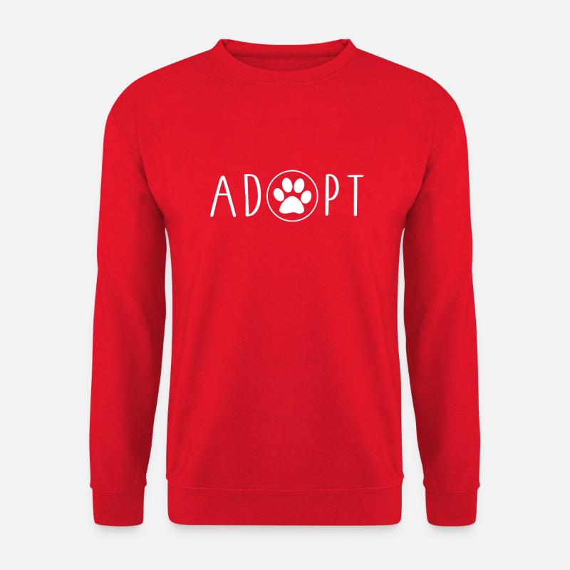 Hund Dog - Unisex Pullover - Rot