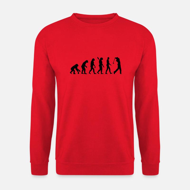 Evolution Golf - Sweat-shirt Unisexe - rouge