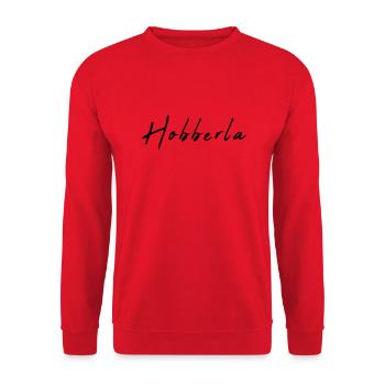 Hobberla 1 - Sweat-shirt Unisexe - rouge - Devant - Alina (178cm) & Michal (187cm)