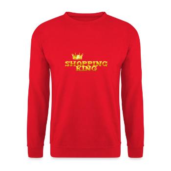 Roi du shopping - Sweat-shirt Unisexe - rouge - Devant - Alina (178cm) & Michal (187cm)