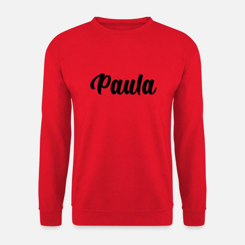 Paula - Unisex Pullover - Rot