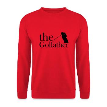 golf sport - Unisex Pullover - Rot - Vorne - Alina (178cm) & Michal (187cm)