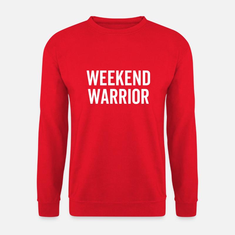 Wochenendkrieger - Unisex Pullover - Rot