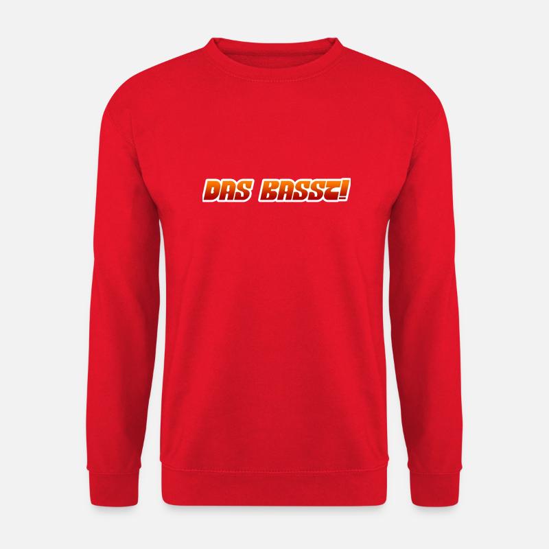 Das basst! - Unisex Pullover - Rot