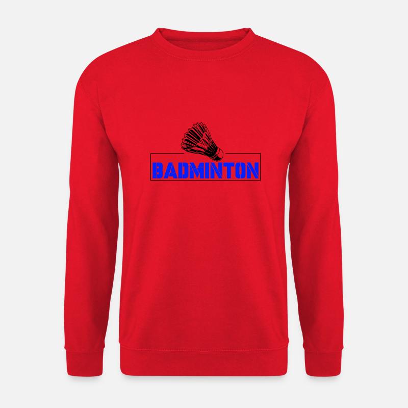 Badminton - Unisex Pullover - Rot