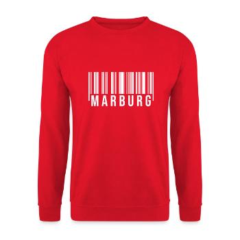 Marburg Westerwald - Unisex Pullover - Rot - Vorne - Alina (178cm) & Michal (187cm)