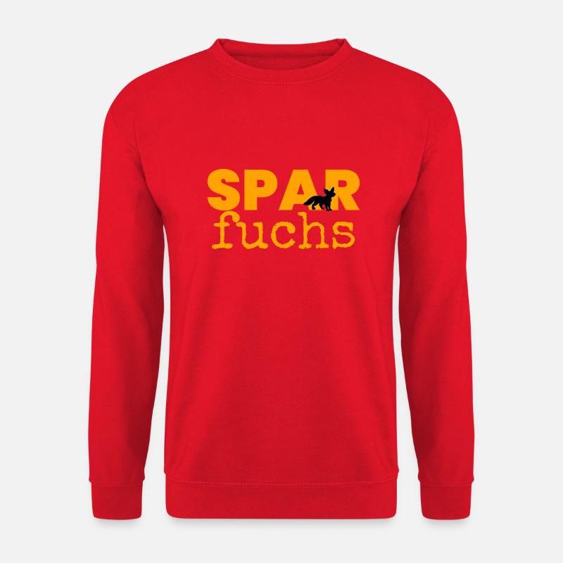 Sparfuchs - Unisex Pullover - Rot