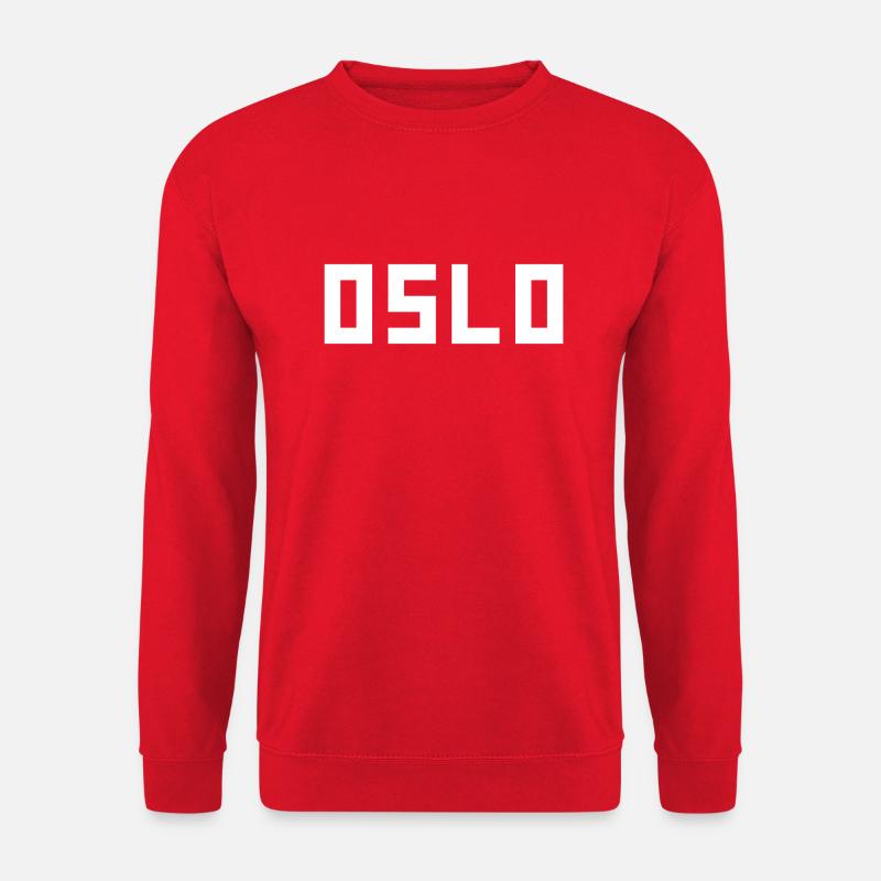 Oslo - Unisex Pullover - Rot