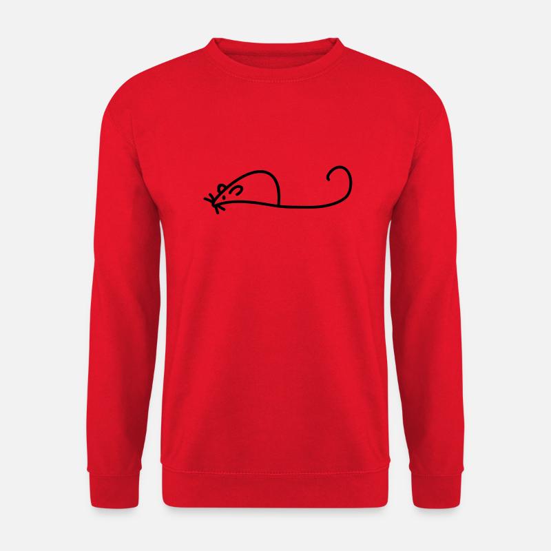 mouse - Unisex Sweatshirt - red