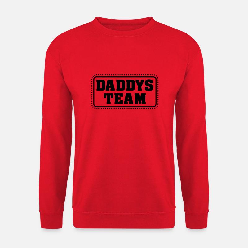 équipe de Daddys (1c) - Sweat-shirt Unisexe - rouge