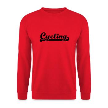 Cycling - Unisex Pullover - Rot - Vorne - Alina (178cm) & Michal (187cm)
