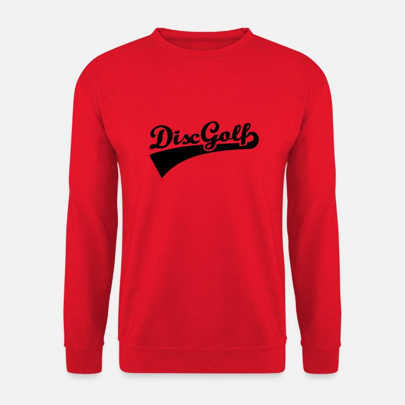 Disc Golf - Unisex Sweatshirt - red