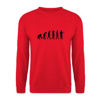 Kellner - Unisex Pullover - Rot - Vorne - Alina (178cm) & Michal (187cm)