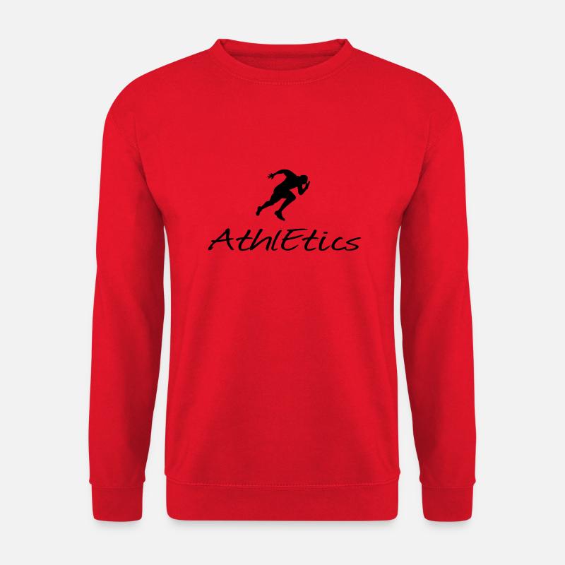 ATHLETICS - Unisex Pullover - Rot